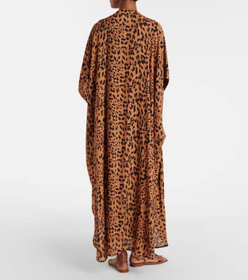 Vanessa leopard-print kaftan | Melissa Odabash