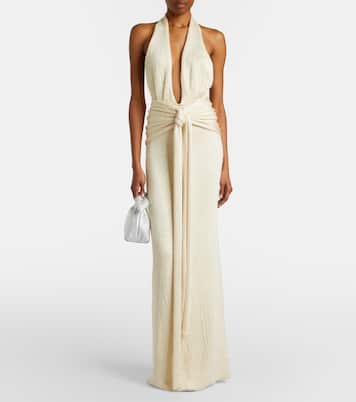 Robe longue Sereia à sequins | Aya Muse