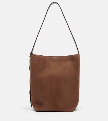 Medium suede bucket bag | Max Mara
