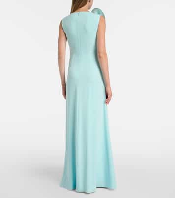 Floral-appliqué gown | Roland Mouret