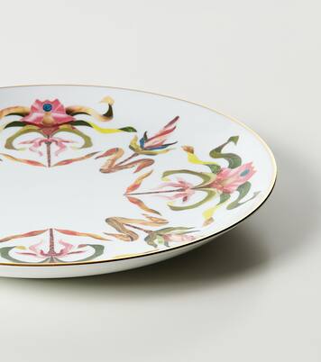 Grand Tour porcelain dinner plate | L'Objet