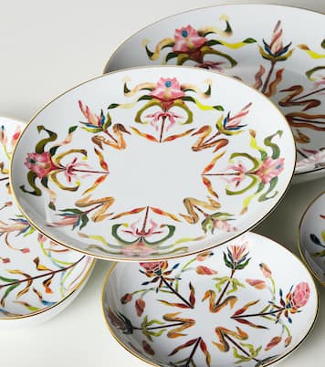 Grand Tour porcelain dinner plate | L'Objet