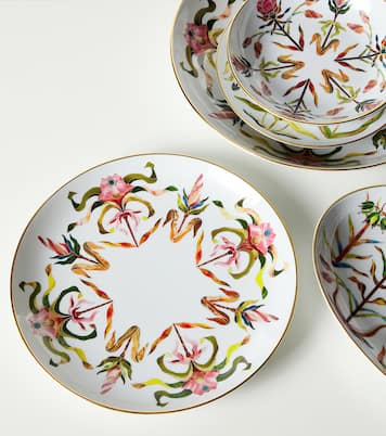Grand Tour porcelain dinner plate | L'Objet