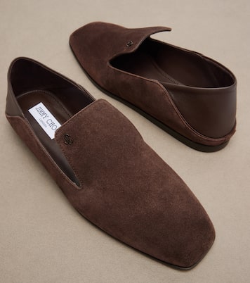 Loafers Eliot aus Veloursleder | Jimmy Choo