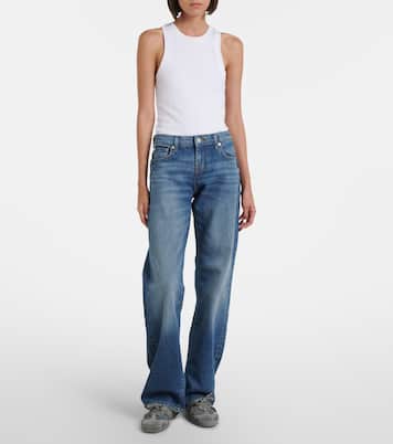 Low Straight Jeans | 7 For All Mankind