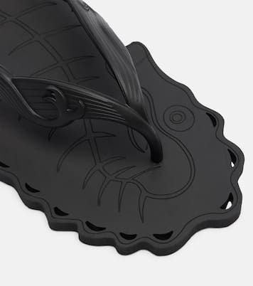 Seafoam夹趾凉鞋 | Zimmermann