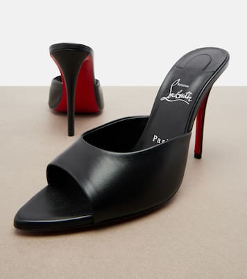 Pantoletten Miss Z aus Leder | Christian Louboutin