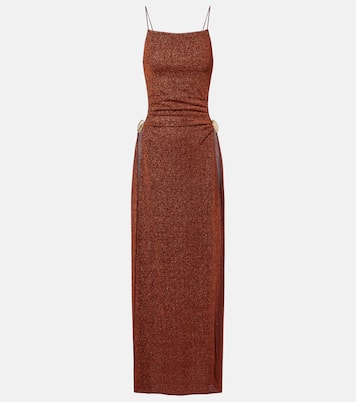 Lumière Shell open-back midi dress | Oséree