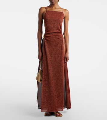 Lumière Shell open-back midi dress | Oséree
