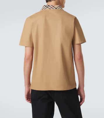 Cotton jersey polo shirt | Burberry