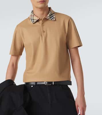 Cotton jersey polo shirt | Burberry