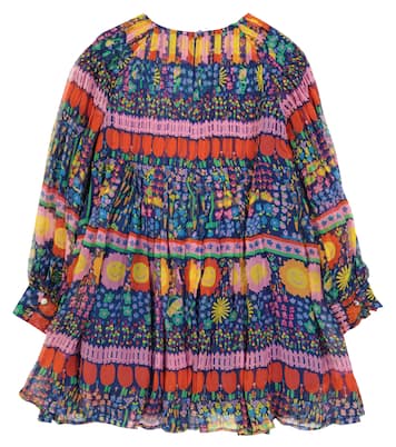Robe imprimée en soie | Stella McCartney Kids