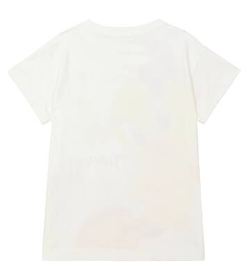 Printed cotton-jersey T-shirt | Monnalisa