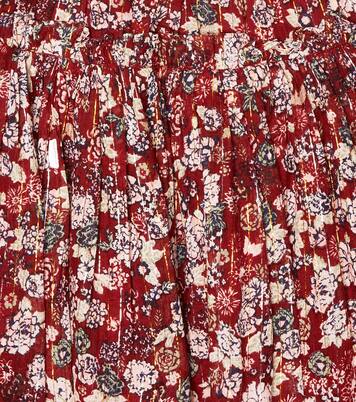 Jupe Berit en coton mélangé à fleurs | Molo