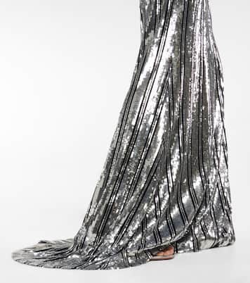 Robe Kate mit Pailletten | Galvan