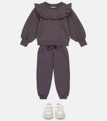 Rebeca ruffle-trimmed cotton sweater | The New Society