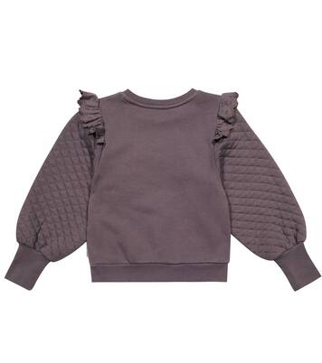 Rebeca ruffle-trimmed cotton sweater | The New Society