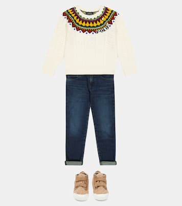 Cable-knit sweater | Polo Ralph Lauren Kids
