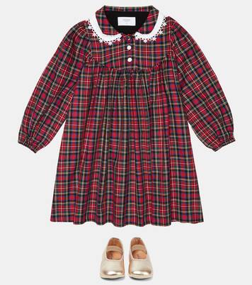 Checked cotton dress | Paade Mode