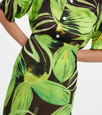 Midirock aus Georgette | Louisa Ballou