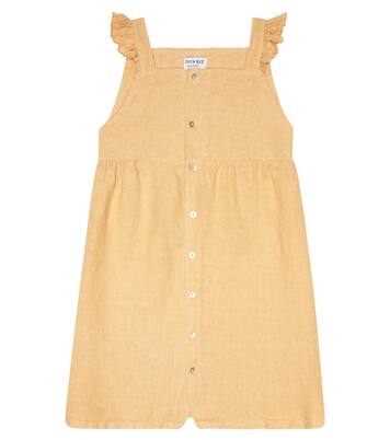 Floor linen dress | Donsje