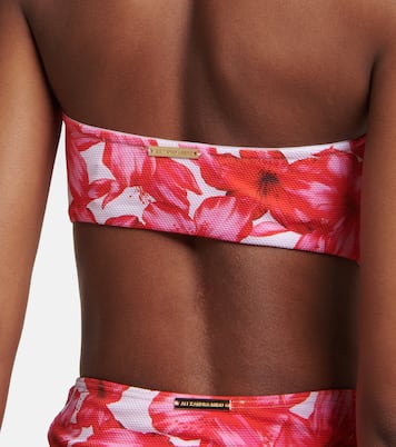 Haut de bikini bandeau Carlotta imprimé | Alexandra Miro