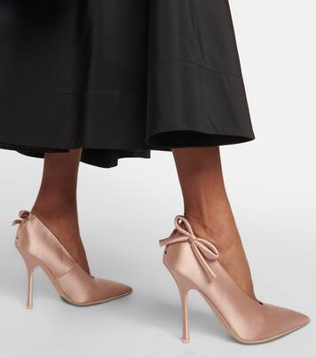 Nite-Out cutout satin pumps | Valentino Garavani