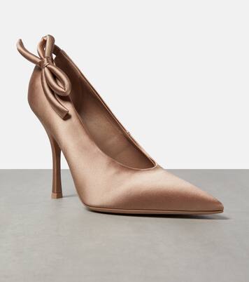 Nite-Out cutout satin pumps | Valentino Garavani