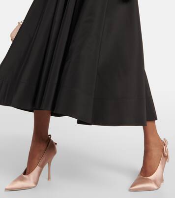 Nite-Out cutout satin pumps | Valentino Garavani