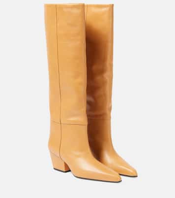 Jane leather knee-high boots | Paris Texas