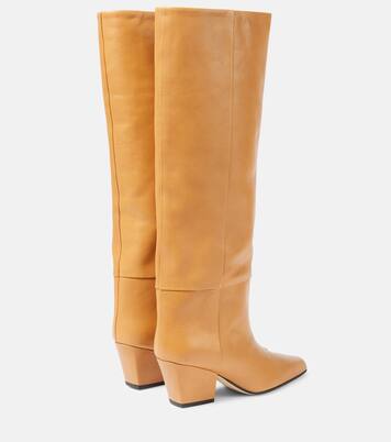 Jane leather knee-high boots | Paris Texas