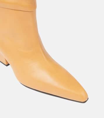 Jane leather knee-high boots | Paris Texas