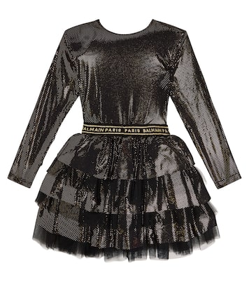 Tiered dress | Balmain Kids