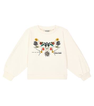 Sweat-shirt brodé en coton mélangé | Scotch & Soda Kids