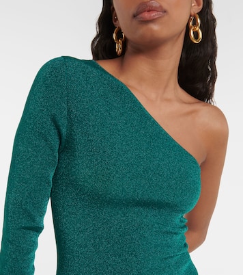 One-Shoulder-Midikleid aus Strick | Victoria Beckham