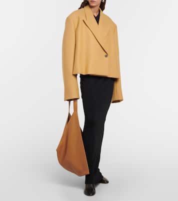 Cropped-Jacke Raymond aus einem Wollgemisch | Khaite