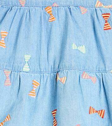 Besticktes Kleid aus Denim | Stella McCartney Kids
