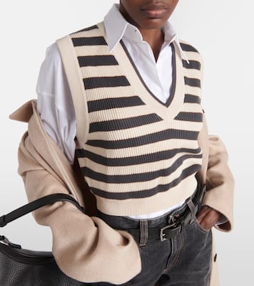 Pullunder aus Baumwolle | Brunello Cucinelli