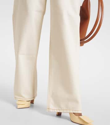 Le de-Nîmes Large wide-leg jeans | Jacquemus