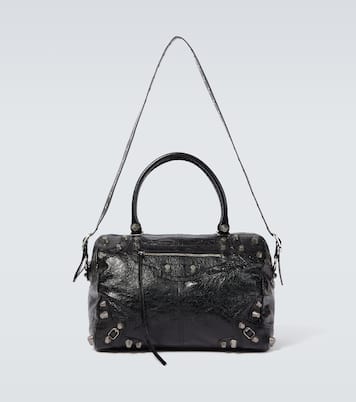 Le Cagole leather duffel bag | Balenciaga