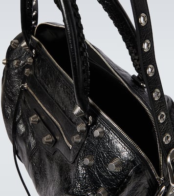 Le Cagole leather duffel bag | Balenciaga