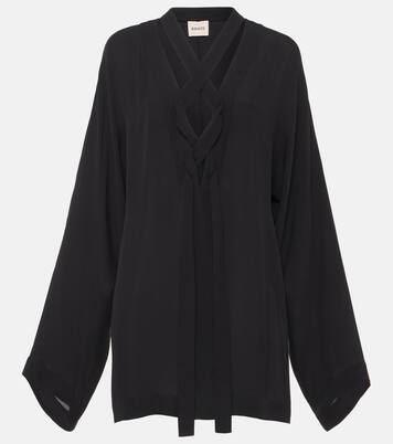 Robe Mehna en soie | Khaite