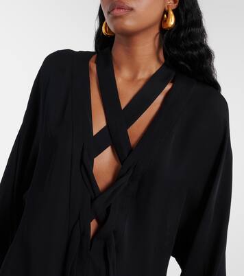 Robe Mehna en soie | Khaite