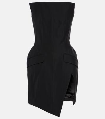 Robe bustier en crêpe | Mugler