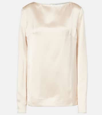 Top aus Satin | Toteme