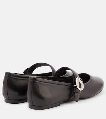 Belt leather ballet flats | Coperni