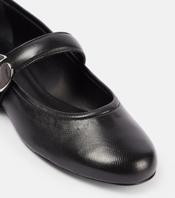 Belt leather ballet flats | Coperni