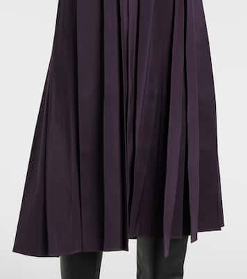 Robe midi en laine et soie | Joseph