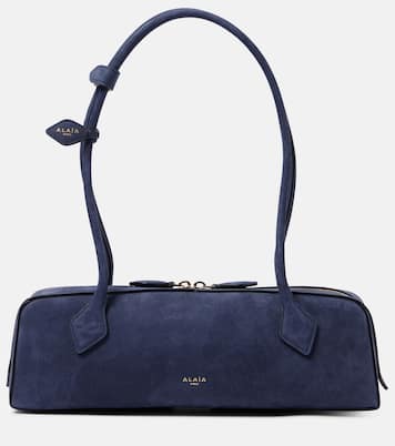 Le Teckel suede shoulder bag | Alaïa