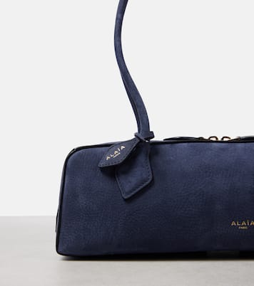 Le Teckel suede shoulder bag | Alaïa